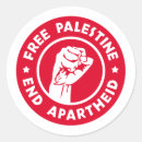 Search for apartheid stickers Gaza