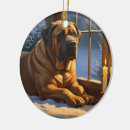 Search for bullmastiff christmas tree decorations Pet