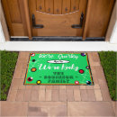 Search for quirky doormats Green