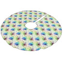 Search for butterflies tree skirts Watercolor