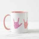 Search for deaf mugs I love you