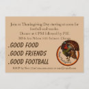 Search for football thanksgiving invitations Orange