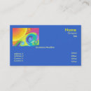 Search for abstract sun business cards Waves