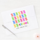 Search for name school grade stickers Teacher