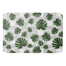 Search for tropical leaf bath mats Botanical pattern