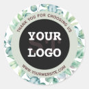 Search for promo stickers Business logo