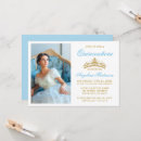Search for light blue quinceanera invitations Quinceañera