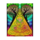 Search for psychedelic posters wood wall art retro