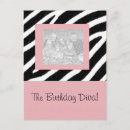 Search for pink birthday postcards Retro