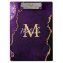 Search for purple clipboards Agate