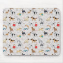 Search for breeds mouse mats Illustration