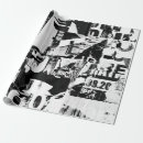 Search for advertising wrapping paper Black