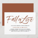 Search for fall rehearsal dinner invitations Autumn
