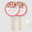 Search for baby shower hand fans Pink