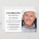 Search for obituary invitations Celebration of life