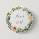 Search for flower girl badges Bridesmaid