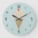 Search for ice cream cones clocks Blue