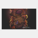 Search for creature rectangle stickers Fantasy