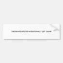 Search for blank bumper stickers Funny