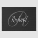 Search for monogram tissue paper Black