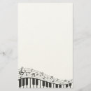 Search for black and white stationery paper Piano