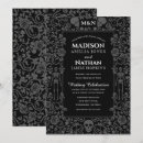 Search for black and grey invitations Chic