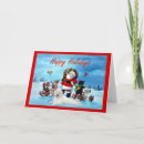 Search for standard christmas cards Puppy