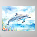 Search for jumping dolphin art Nature