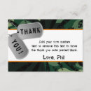 Search for military thank you cards Green