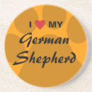 Search for dog breeds coasters German shepherd