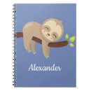 Search for kawaii girls notebooks Sloth
