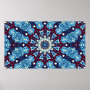 Search for symmetrical posters Blue