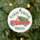 Search for trucks christmas tree decorations Farm