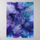 Search for abstract blue posters Aesthetic