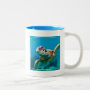 Search for green sea turtle mugs Swimming