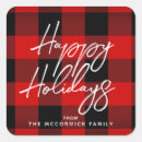 Search for red and black plaid stickers Rustic
