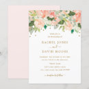 Search for peach and gold wedding invitations Flowers