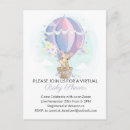 Search for giraffe baby shower postcards Watercolor