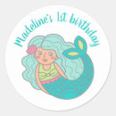 Search for mermaid party favor stickers Cute