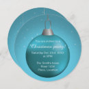 Search for ball christmas invitations Blue