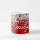 Search for red foil mugs Glam