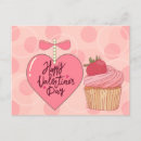 Search for cupcake love postcards Pink