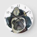 Search for dog clocks Pug