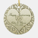 Search for 20th wedding anniversary christmas tree decorations 50th