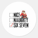 Search for naughty or nice stickers Vintage