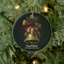 Search for gold bell christmas tree decorations Elegant