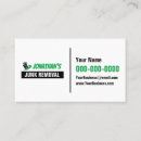Search for waste removal business cards Demolition