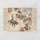 Search for antique constellations postcards Astrology