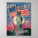 Search for happy fourth posters Red white and blue
