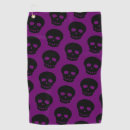 Search for skull golf towels Spooky